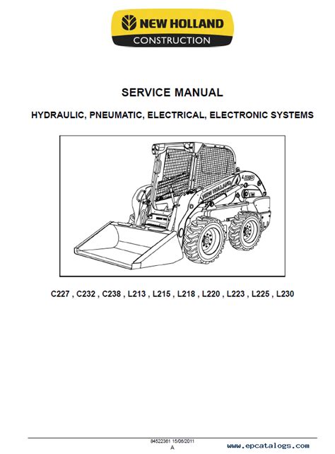 New holland L230 Manuals 